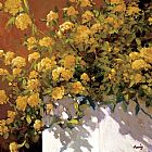 Philip Craig Yellow Geraniums painting